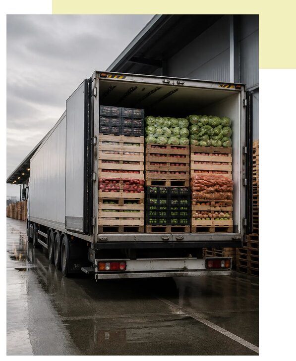 Перевозка плодоовощной продукции в Старую Русса по цене от 5095 р. | Агросервис-Срс